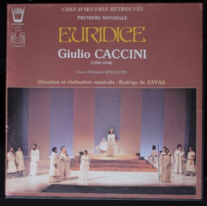 ARION ARN 238023 - Giulio Caccini,Rodrigo De Zayas - Euridice