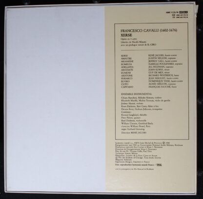 Harmonia Mundi HMC 1175.78 - Francesco Cavalli, René Jacobs, Con - Image 2