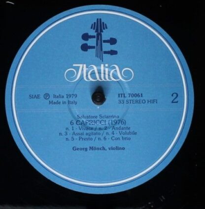 Italia ITL 70061 - Georg Mönch - Il Violino Contemporaneo - Image 4