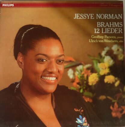 Philips 412 662-1 - Johannes Brahms, Jessye Norman, Geoffrey Par