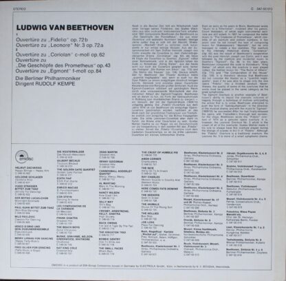 Emidisc (2) C 047-50 513 - Ludwig van Beethoven, Berliner Philha - Image 2