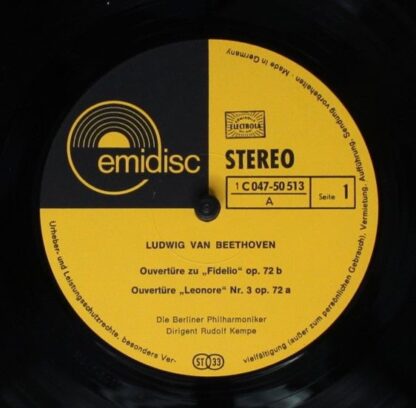 Emidisc (2) C 047-50 513 - Ludwig van Beethoven, Berliner Philha - Image 3