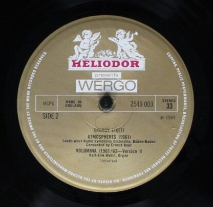 HELIODOR 2549 003 - György Ligeti - Aventures / Nouvelles Aventu - Image 4