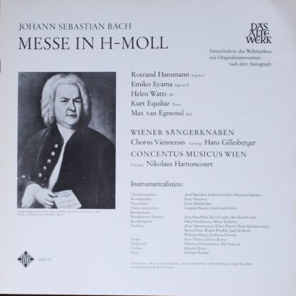 Telefunken 6.35019 FK - Johann Sebastian Bach, Nikolaus Harnonco - Image 3