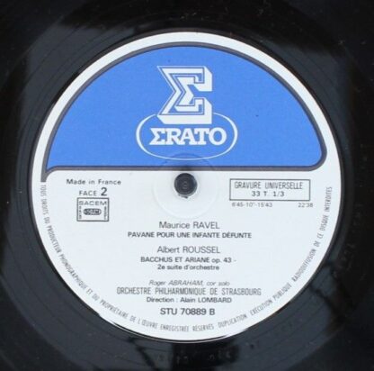 Erato STU 70889 - Quatre Chefs-D'Œuvre De La Musique Française - Image 6