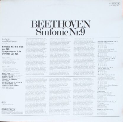 His Master's Voice 1C 027-11 196 - Ludwig van Beethoven, Wilma L - Image 2