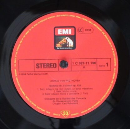 His Master's Voice 1C 027-11 196 - Ludwig van Beethoven, Wilma L - Image 3