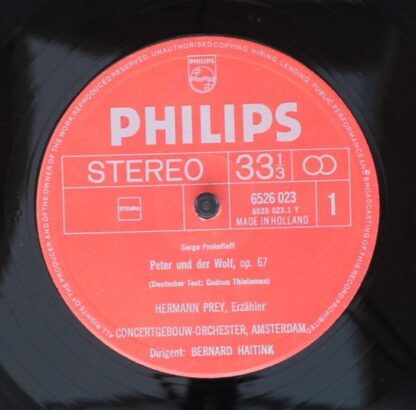 Philips 6526 023 - Sergei Prokofiev, Benjamin Britten, Hermann P - Image 5