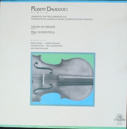 New World Records NW 334 - Robert Davidovici, Steven De Groote,