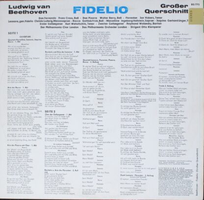 Columbia 80 775 - Ludwig van Beethoven, Christa Ludwig, Jon Vick - Image 2