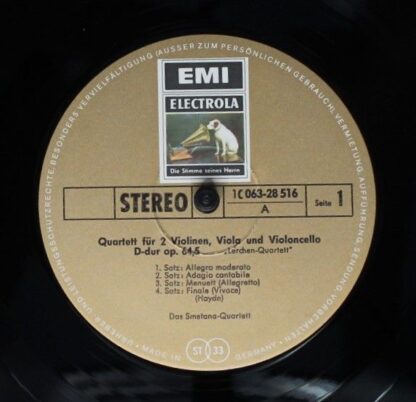 Electrola 1C 063-28 516 - Joseph Haydn, Smetana Quartet - Streic - Image 3