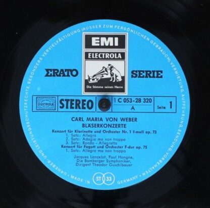 EMI Electrola 1C 053-28 320 - Trois Concertos - Image 3