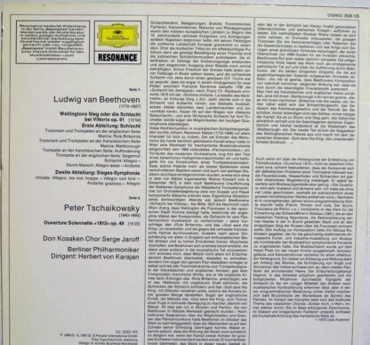 Deutsche Grammophon 2535 125 - Ludwig van Beethoven, Pyotr Ilyic - Image 2