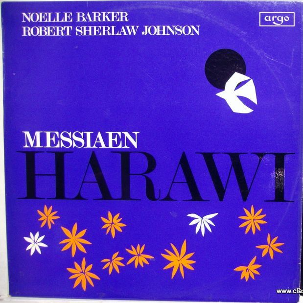 Argo ZRG 606 - Olivier Messiaen, Noelle Barker, Robert Sherlaw J