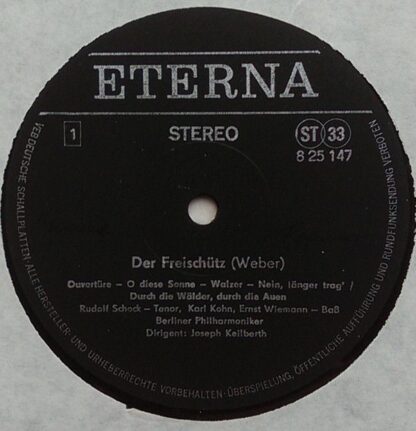 Eterna 8 25 147 - Carl Maria von Weber, Berliner Philharmoniker, - Image 2