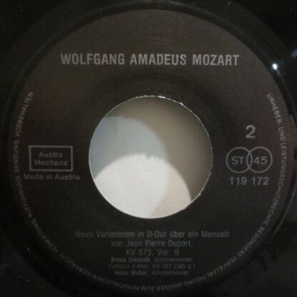 Internationale Stiftung Mozarteum 119 172 - Wolfgang Amadeus Moz - Image 5