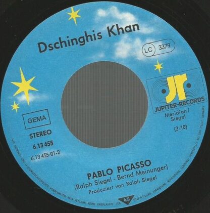 Jupiter Records 6.13455 AC - Dschinghis Khan - Klabautermann - Image 3