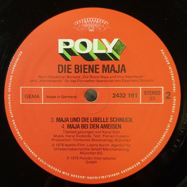 Poly 2432 161 - Various - Die Biene Maja - Image 4