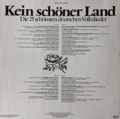 Eurodisc 86 281 XDU - Rudolf Schock - Kein Schöner Land - Image 3