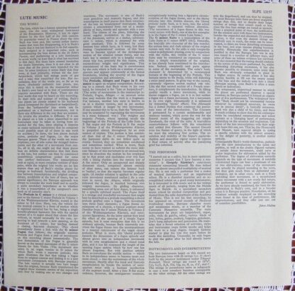Hungaroton SLPX 12157 - Johann Sebastian Bach, Sárközy Gergely - - Image 3