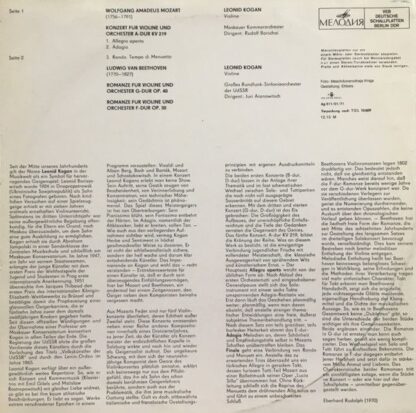 Melodia Eterna 8 26 151 - Wolfgang Amadeus Mozart, Ludwig van Be - Image 2