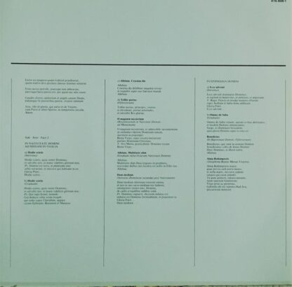 Philips Digital Classics 416 808-1 - Choralschola der Wiener Hof - Image 6
