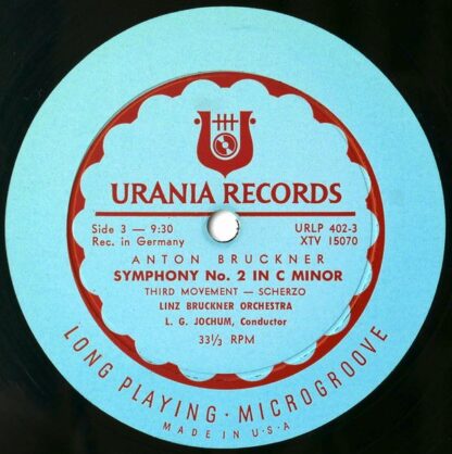 Urania Records (3) URLP 402 - Anton Bruckner, Reichs-Bruckner-Or - Image 8