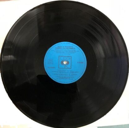 CBS S72663 - Giovanni Gabrieli, Vittorio Negri - Wunder Der Ster - Image 2