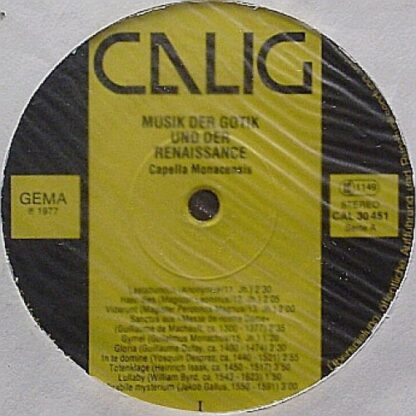 Calig CAL 30451 - Capella Monacensis, Kurt Weinhöppel - Musik De - Image 3