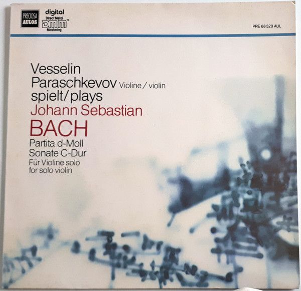 Preciosa AULOS PRE 68 520 AUL - Johann Sebastian Bach, Vesselin