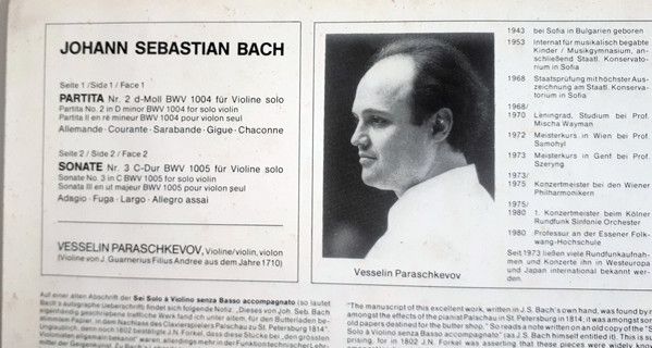 Preciosa AULOS PRE 68 520 AUL - Johann Sebastian Bach, Vesselin - Image 3