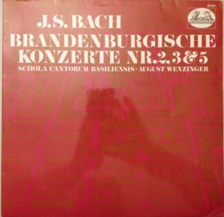 HELIODOR 89 501 - Johann Sebastian Bach, Schola Cantorum Basilie
