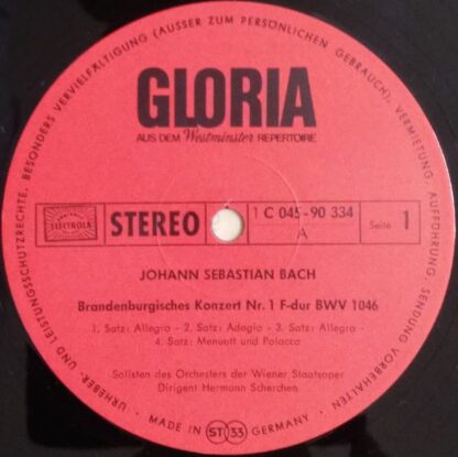 Gloria (2) 1 C 045-90 334 - Johann Sebastian Bach, Orchester Der - Image 3