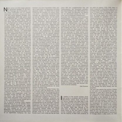 Archiv Produktion 2533 269 - Johann Sebastian Bach, Edith Mathis - Image 2