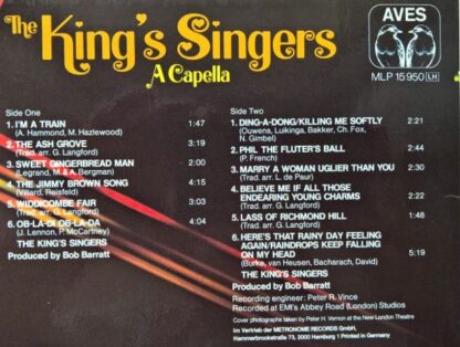 Aves MLP 15 950 - The King's Singers - A Capella - Image 7