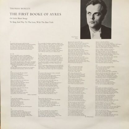 Telefunken SAWT 9568-B - Thomas Morley - The First Booke Of Ayre - Image 5