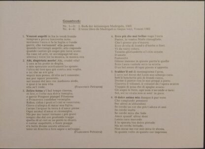 Archiv Produktion 14 045 APM - Luca Marenzio, Carlo Gesualdo, Si - Image 7