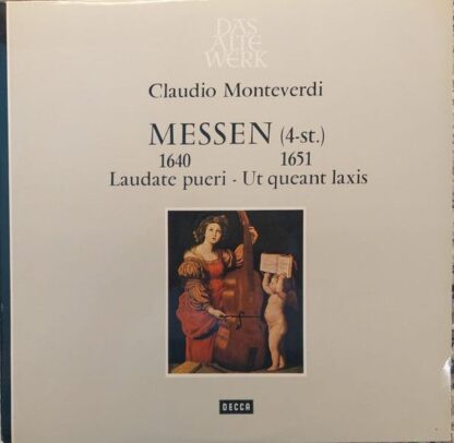 DECCA SAWD 9967-B - Claudio Monteverdi, St. John's College Choir