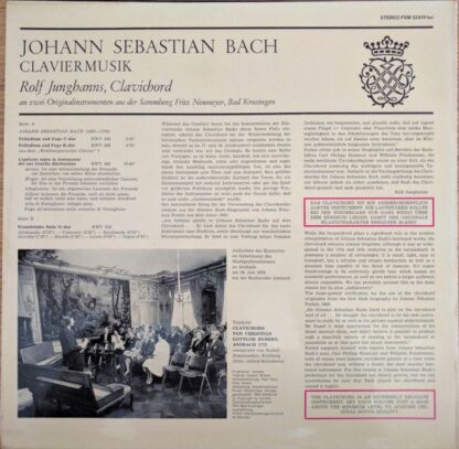 FSM FSM 53619 toc - Johann Sebastian Bach, Rolf Junghanns - Präl - Image 2