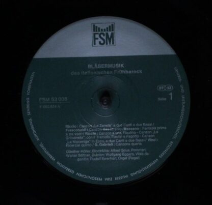 FSM FSM 53 008 - Günther Höller, Alfred Sous - Bläsermusik Des I - Image 3