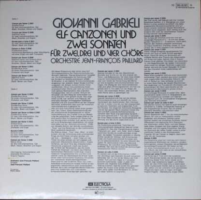 His Master's Voice 1C065-30921 Q - Giovanni Gabrieli, Orchestre - Image 2