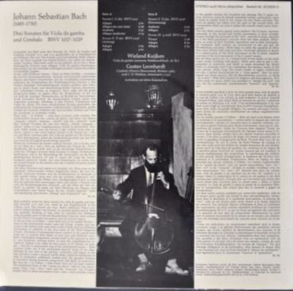 BASF 20 22225-3 - Johann Sebastian Bach, Wieland Kuijken, Gustav - Image 2