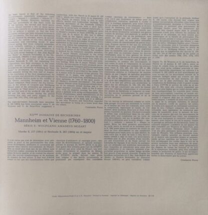 Archiv Produktion 198 363 - Wolfgang Amadeus Mozart - Marsch KV - Image 6