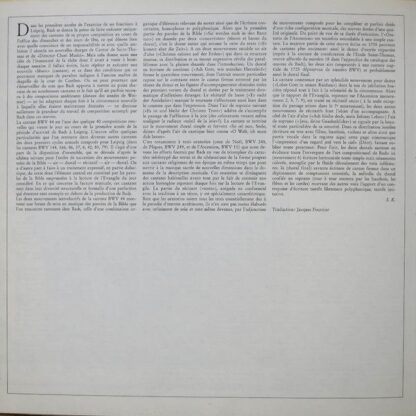 Archiv Produktion 2533 355 - Johann Sebastian Bach, Edith Mathis - Image 4