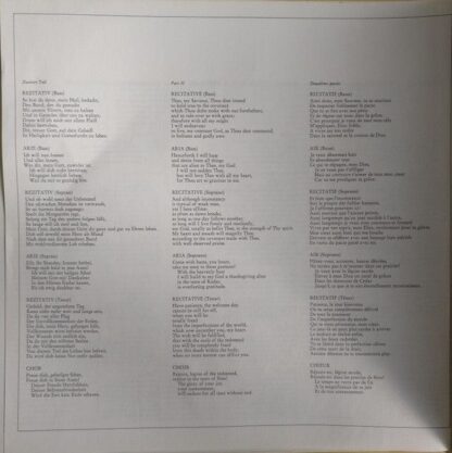 Archiv Produktion 2533 330 - Johann Sebastian Bach, Edith Mathis - Image 9