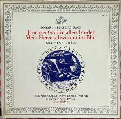 Archiv Produktion 2533 115 - Johann Sebastian Bach, Edith Mathis