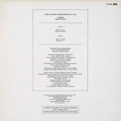 harmonia mundi France HM 1095 - Marc Antoine Charpentier, Les Ar - Image 2