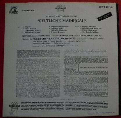 TELDEC »Telefunken-Decca« Schallplatten GmbH SAWO 9971-B - Claud - Image 2