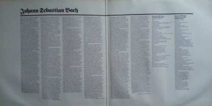 EMI 1C 065-43 076 - Johann Sebastian Bach, Barbara Schlick, René - Image 2