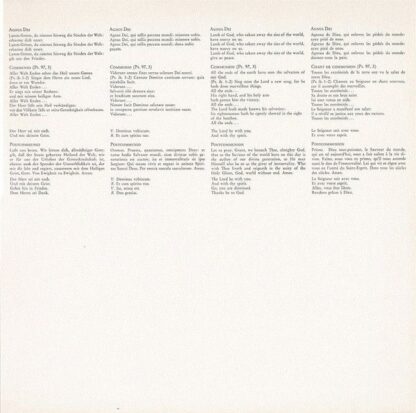 Archiv Produktion 198 036 - Pater Maurus Pfaff, Chor Der Mönche - Image 7